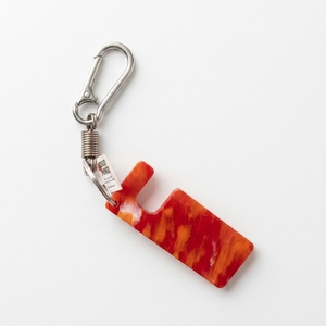 4GoodThings Eco-Friendly Polyethylene Recycled Plastic Stainless Steel Polished Digital Printing <b>Personalized</b> <b>Keychain</b> - Product Image 1