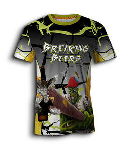 Camiseta de Béisbol Transpirable para Adultos de Talla Grande, de Secado Rápido, Antibacteriana, Anti-UV, Personalizable, 100% Poliéster - Product Image 1