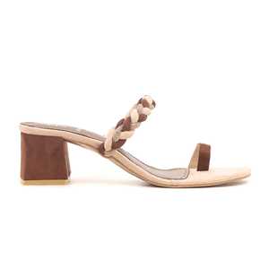 FR0482 Robes de cocktail élégantes en chappal marron - Product Image 2