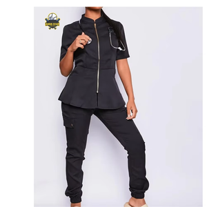 Uniformes Médicos para Mujer de Primera Calidad al por Mayor, Traje de Enfermera de Secado Rápido, Uniformes de Hospital Personalizados OEM, Conjuntos de Uniformes Cómodos - Product Image 6