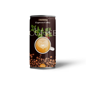 Tan Do Beverage Instant Coffee with Sugar Water 250ml Aluminum Can-Keep Cool Best Served Cold 18-Month <b>Shelf</b> Life Hanoi Vietnam - Product Image 3