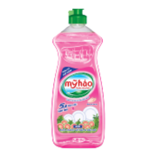 My Hao 5X Jabón Lavavajillas de Pomelo 390g elimina la grasa difícil de limpiar de forma efectiva, dejando los platos frescos y limpios. - Product Image 1