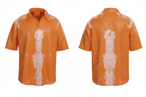 เสื้อเชิ้ตเดรสแขนสั้นแบบติดกระดุมลายไท-ได ดีไซน์ใหม่ล่าสุดปี 2026 สำหรับผู้ชาย ขายส่งเสื้อเชิ้ตเดรสสั่งทำพิเศษ - Product Image 5