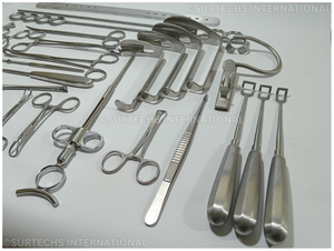 Surtechs Manual Tonsillectomy Adenoidectomy ENT Surgical Instruments Set 27 Pcs CE Certified Class I 1 Year Warranty <b>Model</b> - Product Image 4