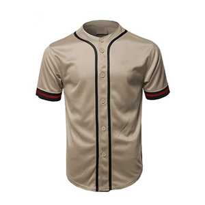 Proveedor de camisetas de béisbol OEM, uniformes de equipo y camisas con botones, diseño de equipo, camiseta de béisbol con número y nombre impresos, ropa deportiva. - Product Image 4
