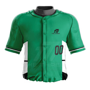 Uniforme de baseball respirant de haute qualité à prix abordable, tissu doux, design personnalisé pour la vente en ligne - Product Image 3