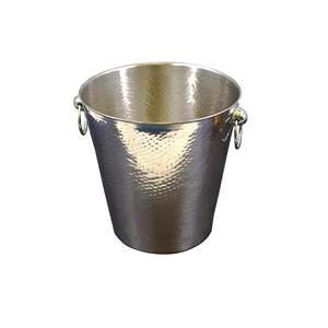 Cubetera de Metal Plateada para Champán, Cubitera de Acero Inoxidable para Bebidas, Accesorios de Bar a Bajo Costo - Product Image 5