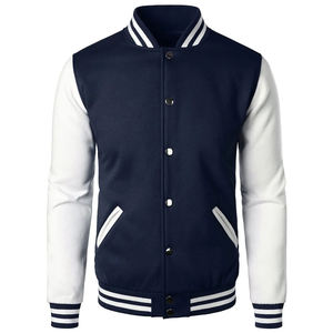 Unisex High Quality Custom Print Varsity Jackets <b>Winter</b> High Street Oversized Baseball Letterman <b>Coats</b> Plus Sizes Hooded 100% - Product Image 1