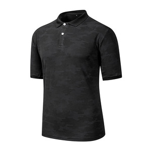 Camiseta Polo para Hombre, Tallas Grandes, Tejido de Punto de Alta Calidad, Estampada, Antiarrugas, Transpirable, Informal, OEM, ODM, Venta al Por Mayor - Product Image 4