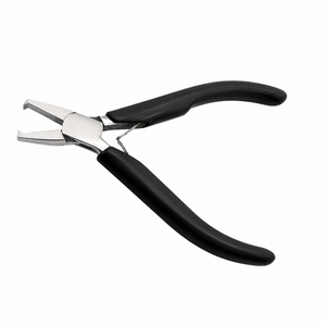 Alicates de punta larga y curvada de acero inoxidable para cadena, para fabricación de joyas DIY, MI-JMP-1944, 100g - Product Image 1