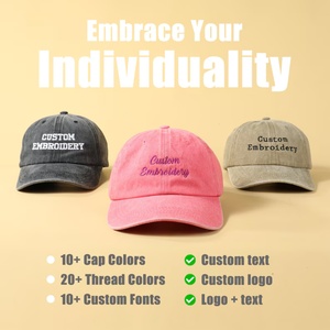 Unisex Corduroy Baseball Cap <b>Vintage</b> Embroidered <b>Hat</b> Curved Brim Adjustable Breathable OEM ODM Wholesale Vietnam Manufacturer - Product Image 5