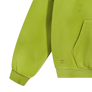 Sudadera con Capucha Desgastada para Hombre, Estilo Urbano, Suave y Duradera, Ajuste Casual - Product Image 3