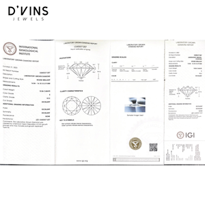 Diamant de laboratoire CVD D'vins Jewels E VS2 10.06CT, taille brillant rond, rempli, Surat, pour la fabrication de bijoux (vente en gros) - Product Image 4