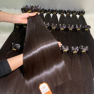 Envío Rápido, Cabello Vietnamita Virgen, Super Double Drawn, Puntas Marrones, Paquetes de Cabello Humano, Precio al por Mayor, Directo de Fábrica - Product Image 3