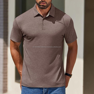 Camiseta Polo de Alta Calidad para Hombre, Lisa, con Logotipo Personalizado, Camisas Formales 100% Algodón, Camiseta Polo de Talla Grande, Más Vendida - Product Image 2