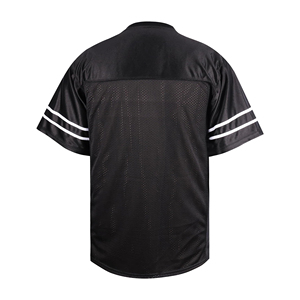 Maillot de football professionnel respirant à manches courtes en mesh, haute qualité, 100% polyester, personnalisable, pour entraînement de football - Product Image 3