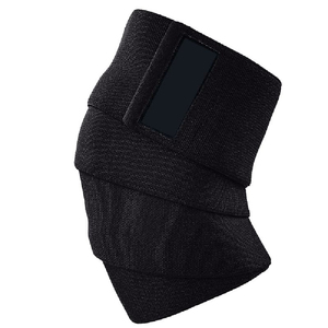 Vendas de compresión premium para rodillas con soporte elástico fuerte para entrenamiento, vendas de compresión reforzadas para protección de articulaciones - Product Image 3