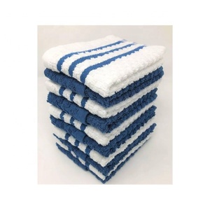 Top Notch Modern Embroidered Checked Large Size 100% Cotton Pure Custom Beige Colour High Quality Dish Towels for Dinner Events - Product Image 6