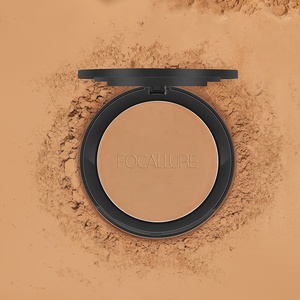 FOCALLURE FA16 Cosméticos Polvo Compacto Maquillaje Base y Polvo para Piel Oscura - Product Image 4