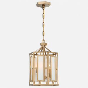 Sparxwizz Engineering Modern Gold Metal Geometric Chandelier <b>Glass</b> Cylinder <b>Shades</b> Eco-Friendly Durable Luxury <b>Pendant</b> Ceiling - Product Image 3