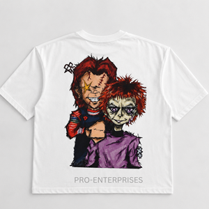 Camiseta blanca extragrande de manga corta con logo C-HAM rojo impreso en la parte delantera, camiseta informal de algodón con cuello redondo para hombre - Product Image 3