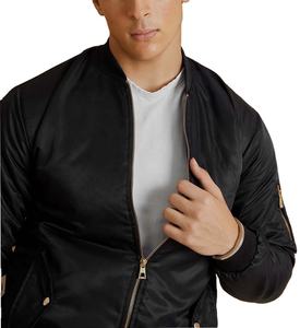 Blousons Bomber Homme Personnalisés à Fermeture Éclair de Haute Qualité – Design Premium, Col Montant, Tendance, Meilleures Ventes pour l'Université et l'Extérieur (Vente en Gros) - Product Image 4