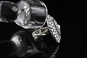 Bagues élégantes en argent sterling 925 en forme de cœur, bijoux en argent fin, sertissage clos bohème, pour fiançailles, mariage et fête - Product Image 5