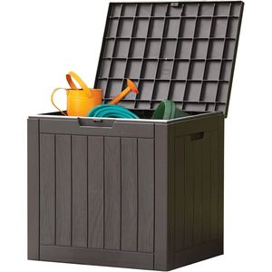 Contenitore da Esterno in Resina Impermeabile da 31 Galloni con Serratura e Spazio Sicuro per Deposito Interno per Consegne di Pacchi - Product Image 1