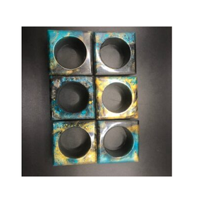 <b>Circle</b> Round Resin Napkin <b>Ring</b> Gold Rim Design Wholesale Price Home Hotel Wedding Restaurant Resin Napkin <b>Ring</b> - Product Image 6