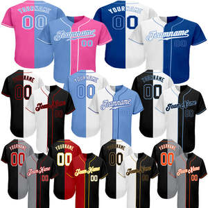 Maillot de baseball authentique personnalisé de la Negro League, blanc-noir, or vieilli, style bicolore authentique - Product Image 1