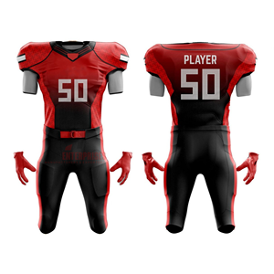 Uniforme de football américain personnalisé de qualité supérieure pour hommes, vente en gros, 100% polyester - Product Image 4