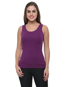Camiseta sin mangas acanalada para mujer, informal, básica, ajustada, para verano, entrenamiento, gimnasio, yoga, atlética, elástica, a la moda - Product Image 2