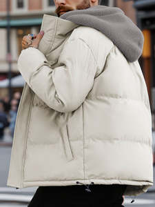 Chaqueta de Invierno para Hombre, Chaqueta Acolchada Gruesa, Parka, Chaqueta de Esquí para Hombre, Chaqueta de Plumón Resistente al Viento, Chaqueta de Forro Polar para Hombre - Product Image 5