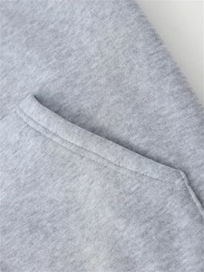 Sweat-shirts à capuche zippés surdimensionnés pour femmes, imprimés, doublés, avec logo frontal, tendance, vente en gros, ODM - Product Image 6