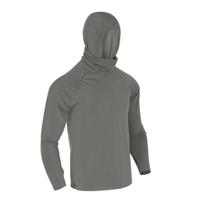 Sweat à capuche de pêche personnalisé avec logo, léger, respirant, protection solaire, vêtements de pêche, sweat à capuche de pêche haute performance pour hommes - Product Image 3
