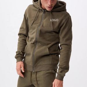 2022 venta al por mayor personalizable ropa de gimnasio para hombres Sudadera con capucha técnicas bordadas de alta calidad impermeable de punto Sudaderas de talla grande - Product Image 3