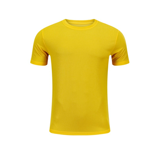 T-shirt tricoté blanc à manches courtes et col rond pour homme, séchage rapide, coupe classique, couleur unie, vêtement de sport décontracté, motif numérique avant, écologique - Product Image 4