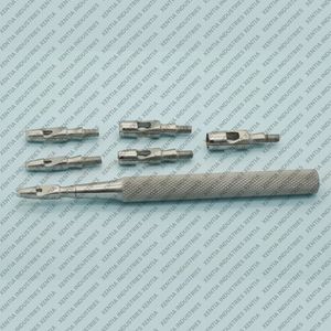 Kit de biopsie cutanée OR Grade Keyes, poinçons tissulaires 2mm-7mm, manuel, en acier inoxydable, instrument chirurgical dermatologique et cutané CE - Product Image 6