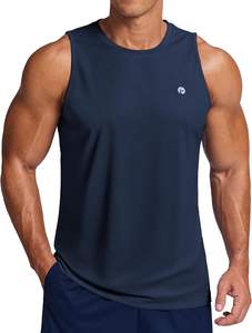 Débardeur Homme Sans Manches Écologique en Polyester/Coton à Séchage Rapide pour la Gym, l'Entraînement, la Course et les Activités Sportives - Product Image 6