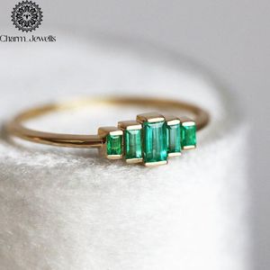 Bague de Fiançailles et d'Éternité Classique pour Femme Charm_Jewells en Argent Plaqué Or Rose 18K avec Moissanite Taille Coussin et Sertissage à Griffes IGI - Product Image 3