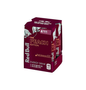 Global Trade Red Bull <b>Energy</b> <b>Drink</b> Peach Edition Peach Flavor 250ml Wholesale B2B Bulk Beverage - Product Image 3
