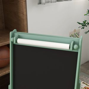 Cavalletto Professionale in Metallo per Pittura con Portarotolo e Superficie Lavagna/Bianca - Product Image 4