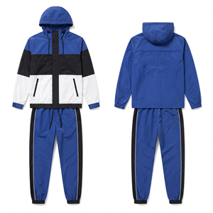 High Quality <b>Waterproof</b> Windbreaker Tracksuit Women 100%Nylon Outdoor Rain Hoodie Sweatpants Jogger Set <b>Men</b> Windbreaker <b>Suits</b> - Product Image 2