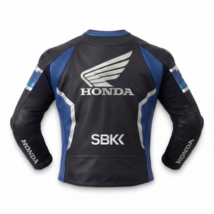 Men’s Zonda Cowhide Leather <b>Racing</b> <b>Jacket</b>/Chaqueta MotoCP Style CE Level 2 Armor Motorcycle Track Riding Protective Gear CE - Product Image 2