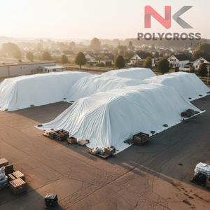 Lona Reflectante Plateada al Mejor Precio, Lona para Cubrir Equipos de Exterior, Construcción, Agricultura, Uso Marino, 250 g/m² - Product Image 4