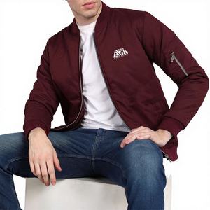 Sudadera con capucha bordada para hombre, chaqueta informal con cremallera, bordado de logotipo personalizado, OEM, ODM - Product Image 1