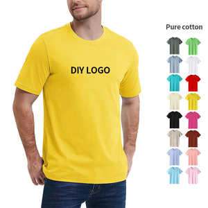 Factor Men's Unisex Plus Size Oversized T-<b>shirt</b> Short Sleeve Round Collar Light Breathable 100% Knitted Cotton Eco-Friendly - Product Image 2