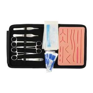 Kit de pratique de suture en acier inoxydable 6 pièces pour étudiants en médecine – Instruments chirurgicaux de base pour la formation aux techniques chirurgicales par Grip Surgical - Product Image 3
