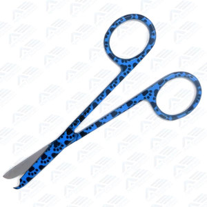 CE Certified 3.5 Inch Spencer Stitch Scissors Surgical Suture Thread Cutting Ligature Scissors for Medical and <b>Veterinary</b> Use - Product Image 2