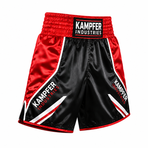 Boxing <b>Shorts</b> <b>Men</b> Muay Thai Style Breathable Quick Dry Regular Fit Gym Workouts Fighting Practice Amateur Competition Training - Product Image 2